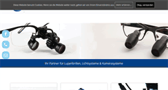 Desktop Screenshot of infinitas-medical.de